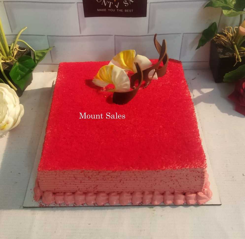 Premium RED N White Velvet Cake